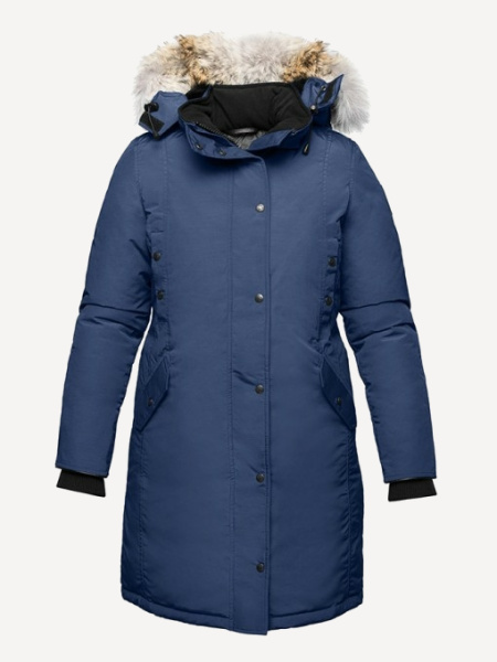 Пуховое пальто Charlotte (Женский; XS; Navy)